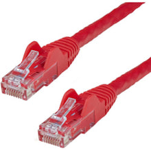 Load image into Gallery viewer, StarTech.com 4ft Red Cat6 Patch Cable with Snagless RJ45 Connectors - Cat6 Ethernet Cable - 4ft Cat6 UTP Cable - 4ft Category 6 Network Cable for Network Device, Workstation, Red