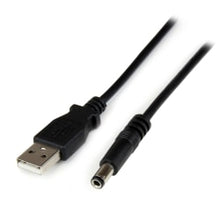 Load image into Gallery viewer, StarTech.com 2m USB to Type N Barrel Cable - USB to 5.5mm 5V DC Power Cable