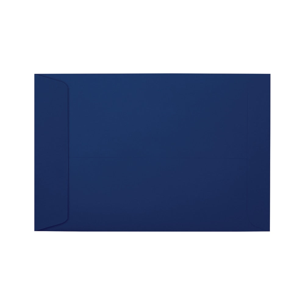 LUX #6 1/2 Open-End Envelopes, Gummed Seal, Navy, Pack Of 500