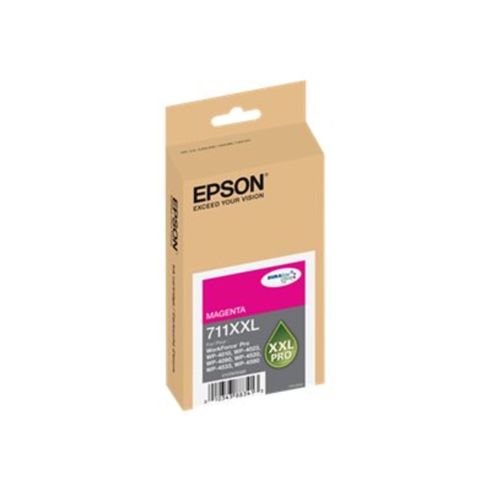 Epson 711XXL DuraBrite Ultra High-Yield Magenta Ink Cartridge, T711XXL320