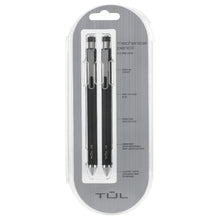 Load image into Gallery viewer, TUL Mechanical Pencils, 0.5 mm, Black Barrels, Pack Of 2 Pencils