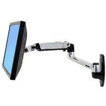 Load image into Gallery viewer, Ergotron Mounting Arm for LCD Monitor, Monitor, TV - Polished Aluminum - 34in Screen Support - 24.91 lb Load Capacity - 100 x 100, 75 x 75 - VESA Mount Compatible - Aluminum