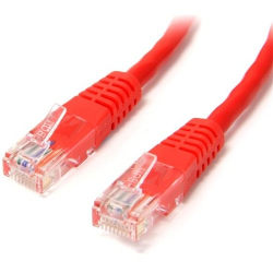 StarTech.com Cat5e Molded UTP Patch Cable, 6ft, Red