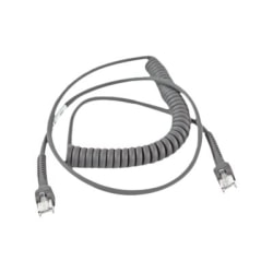 Zebra Serial Data Transfer Cable - 6in Serial Data Transfer Cable - First End: 1 x RS-232 Serial