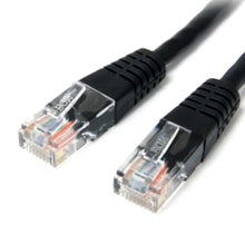 Load image into Gallery viewer, StarTech.com 3 ft Black Molded Cat5e UTP Patch Cable  - 3ft Cat5e Patch Cable - 3ft Cat 5e Patch Cable - 3ft Cat5e Patch Cord - 3ft Molded Patch Cable - 3ft RJ45 Patch Cable