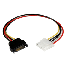 Load image into Gallery viewer, StarTech 12in SATA to LP4 Power Cable Adapter - F/M