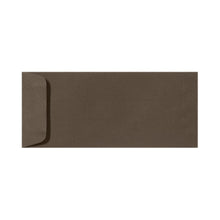 Load image into Gallery viewer, LUX Open-End Envelopes, #10, Peel &amp; Press Closure, Chocolate Brown, Pack Of 250
