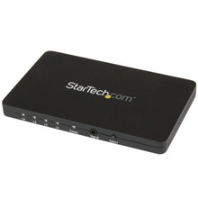 Load image into Gallery viewer, StarTech.com 4-Port HDMI Automatic Video Switch w/ Aluminum Housing and MHL Support - 4K 30Hz - Switch between four HDMI sources on a single HDMI display, with support for MHL and video resolutions up to 4K