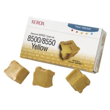 Load image into Gallery viewer, Xerox 8500 Phaser Yellow Solid Ink, Pack Of 3, 108R00671