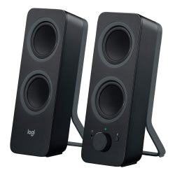 Logitech Z207 Bluetooth Computer Speakers, Black, Pack Of 2