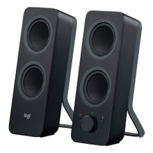 Load image into Gallery viewer, Logitech Z207 Bluetooth Computer Speakers, Black, Pack Of 2