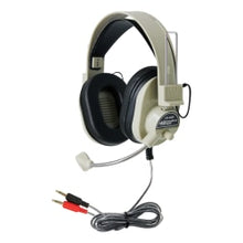 Load image into Gallery viewer, HamiltonBuhl Deluxe Multimedia HA-66M Over-Ear Headphones With Mic, Tan/Black