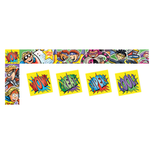 Load image into Gallery viewer, North Star Teacher Resource All-Around-The-Board Trimmer Set, 3in x 39in, Superheroes