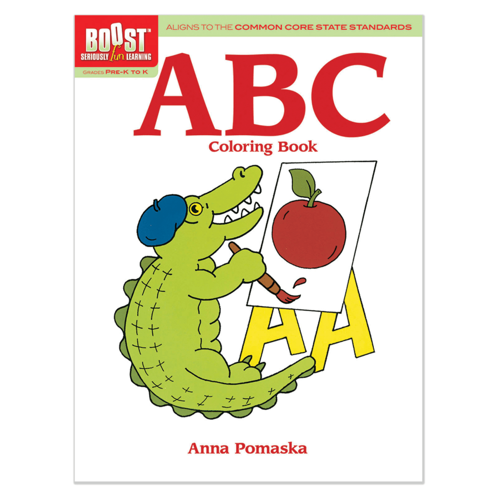 Dover Publications Boost Coloring Book, ABC, Grades Pre-K - K