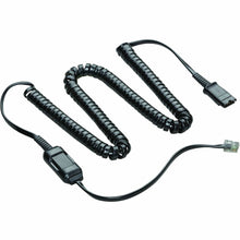 Load image into Gallery viewer, Poly HIC Adapter Cable - Headset cable - Quick Disconnect male - for Avaya 24XX, 44XX, 46XX, 54XX, 56XX, 64XX, MERLIN MAGIX 4424