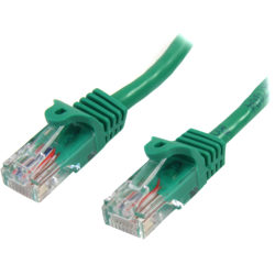 StarTech.com Cat5e Snagless UTP Patch Cable, 15ft, Green