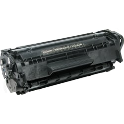 V7 Remanufactured Black Toner Cartridge Replacement For HP 12A, Q2612A, Q2612A