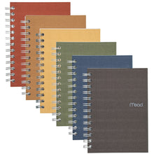 Load image into Gallery viewer, Mead Notebook, 5in x 7in, 1 Subject, College Ruled, 80 Sheets, 100% Recycled, Assorted Colors