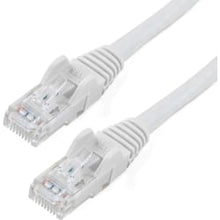 Load image into Gallery viewer, StarTech.com 30ft White Cat6 Patch Cable with Snagless RJ45 Connectors - Long Ethernet Cable - 30 ft Cat 6 UTP Cable - First End: 1 x RJ-45 Male Network - Second End: 1 x RJ-45 Male Network - Patch Cable - Gold Plated Connector - White