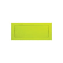 Load image into Gallery viewer, LUX #10 Envelopes, Full-Face Window, Gummed Seal, Wasabi, Pack Of 500