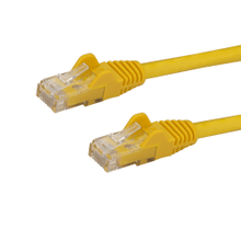 Load image into Gallery viewer, StarTech.com 25ft CAT6 Ethernet Cable - Yellow Snagless Gigabit CAT 6 Wire