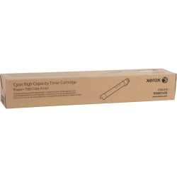 Xerox 7500 Cyan High Yield Toner Cartridge, 106R01433