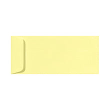 Load image into Gallery viewer, LUX Open-End Envelopes, #10, Peel &amp; Press Closure, Lemonade Yellow, Pack Of 1,000