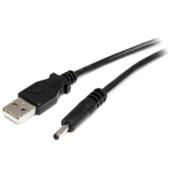 StarTech.com 2m USB to Type H Barrel Cable - USB to 3.4mm 5V DC Power Cable