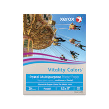 Load image into Gallery viewer, Xerox Vitality Colors Color Multi-Use Printer &amp; Copy Paper, Gray, Letter (8.5in x 11in), 500 Sheets Per Ream, 20 Lb, 30% Recycled