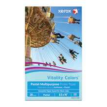 Load image into Gallery viewer, Xerox Vitality Colors Color Multi-Use Printer &amp; Copy Paper, Blue, Legal (8.5in x 14in), 500 Sheets Per Ream, 20 Lb, 30% Recycled