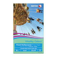 Load image into Gallery viewer, Xerox Vitality Colors Color Multi-Use Printer &amp; Copy Paper, Green, Legal (8.5in x 14in), 500 Sheets Per Ream, 20 Lb, 30% Recycled