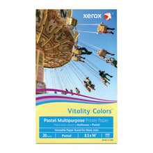 Load image into Gallery viewer, Xerox Vitality Colors Color Multi-Use Printer &amp; Copy Paper, Yellow, Legal (8.5in x 14in), 500 Sheets Per Ream, 20 Lb, 30% Recycled