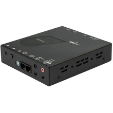 Load image into Gallery viewer, StarTech.com HDMI Over Ethernet Receiver for ST12MHDLAN2K - Extends HDMI signal and RS232 control to one or multiple displays - Video resolutions up to 1080p - Mobile App - Shelf-mounting hardware included - Uses Cat5e or Cat6 cabling