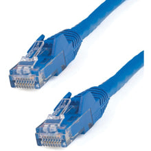 Load image into Gallery viewer, StarTech.com 12ft Blue Cat6 Patch Cable with Snagless RJ45 Connectors - Cat6 Ethernet Cable - 12 ft Cat6 UTP Cable - First End: 1 x RJ-45 Male Network - Second End: 1 x RJ-45 Male Network - Patch Cable - Gold Plated Connector - 24 AWG - Blue