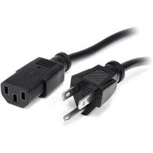 Load image into Gallery viewer, StarTech.com Computer Power Cord - 10 ft. - 10 Pack - Replacement Computer Power Cable - NEMA 5 15p to c13 Power Cord (PXT1011010PK)