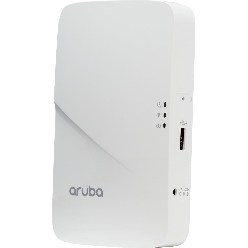 Aruba AP-303H IEEE 802.11ac 1.24 Gbit/s Wireless Access Point - 5 GHz, 2.40 GHz - MIMO Technology - 6 x Network (RJ-45) - Gigabit Ethernet - PoE Ports - Wall Mountable, Desktop