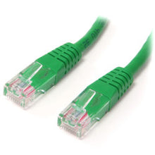 Load image into Gallery viewer, StarTech.com 10 ft Green Molded Cat5e UTP Patch Cable  - 10ft Cat5e Patch Cable - 10ft Cat 5e Patch Cable - 10ft Cat5e Patch Cord - 10ft Molded Patch Cable - 10ft RJ45 Patch Cable