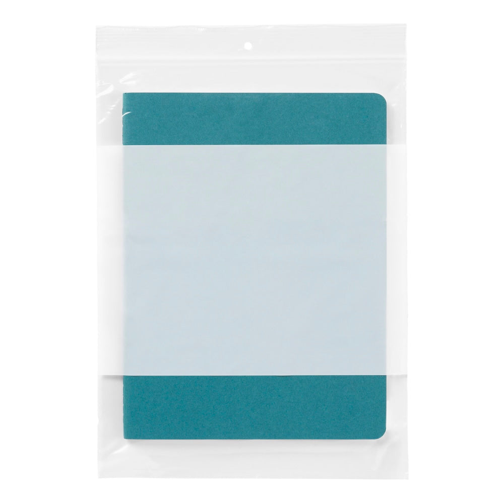 Office Depot Brand Reclosable Bags With Write-On Panel, 9in x 12in, Box Of 50