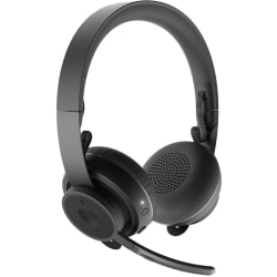 Logitech Zone Wireless UC - Headset - on-ear - Bluetooth - wireless - active noise canceling