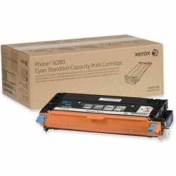 Xerox 6280 Cyan Toner Cartridge, 106R01388