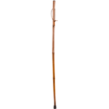 Load image into Gallery viewer, Brazos Walking Sticks Free Form Iron Bamboo Walking Stick, 58in, Red