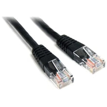 Load image into Gallery viewer, StarTech.com Cat5e Molded UTP Patch Cable, 1ft, Black