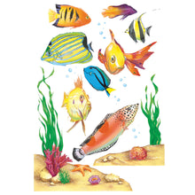 Load image into Gallery viewer, Eureka Fish Window Clings, Multicolor, Pack Of 15