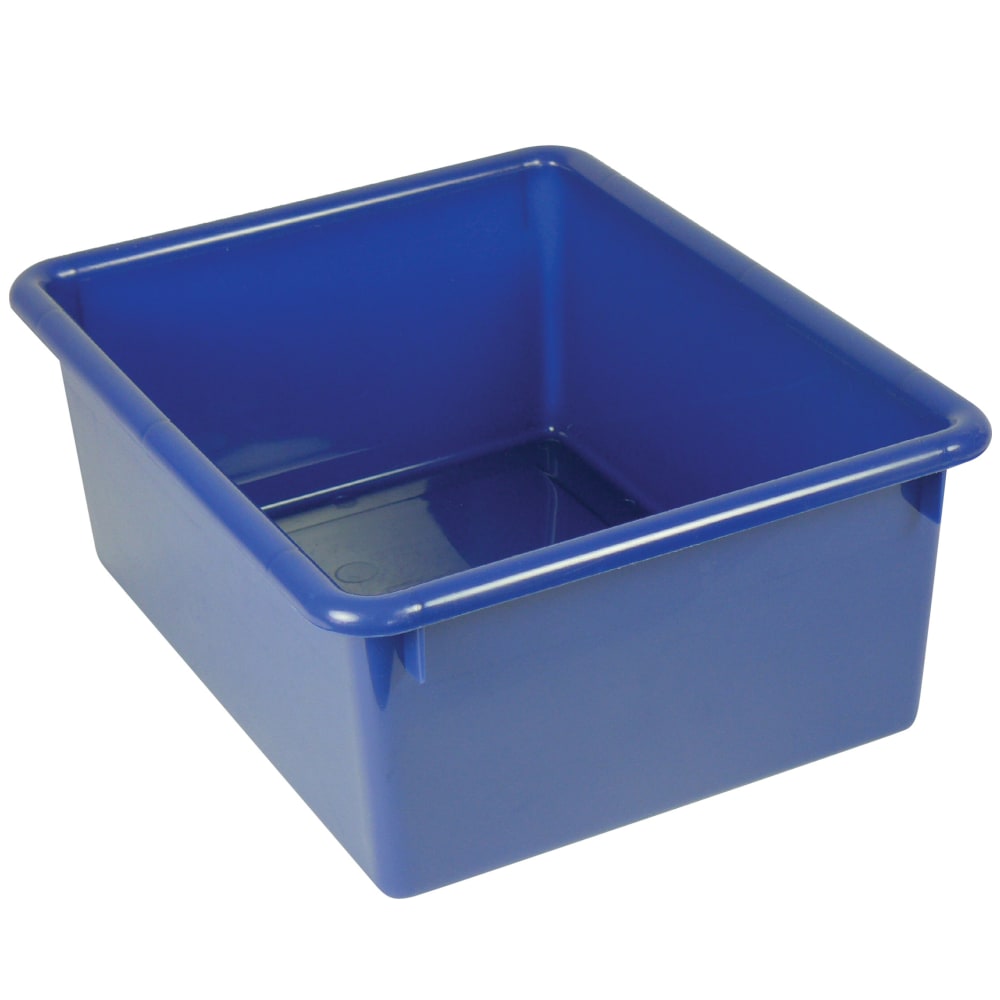 Romanoff Stowaway Letter Box No Lid, Small Size, Blue, Pack Of 4