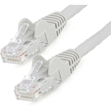 Load image into Gallery viewer, StarTech.com 20ft (6m) CAT6 Ethernet Cable, LSZH (Low Smoke Zero Halogen) 10 GbE Snagless 100W PoE UTP RJ45 Gray Network Patch Cord, ETL - 20ft/6.1m Gray LSZH CAT6 Ethernet Cable