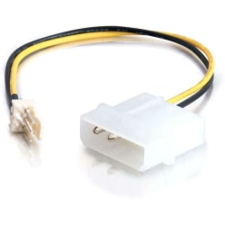 C2G - Power cable - 3 pin internal power (M) to 4 pin internal power (5V) (M) - 7.9 in