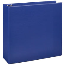 Load image into Gallery viewer, Just Basics Economy Nonview 3-Ring Binder, 3in Round Rings, Blue