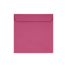 Load image into Gallery viewer, LUX Square Envelopes, 7 1/2in x 7 1/2in, Peel &amp; Press Closure, Magenta, Pack Of 1,000