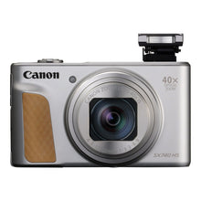 Load image into Gallery viewer, Canon PowerShot SX740 HS - Digital camera - compact - 20.3 MP - 4K / 30 fps - 40x optical zoom - Wi-Fi, Bluetooth - silver