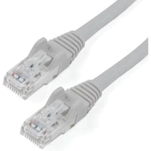 Load image into Gallery viewer, StarTech.com 9 ft Gray Cat6 Cable with Snagless RJ45 Connectors - Cat6 Ethernet Cable - 9ft UTP Cat 6 Patch Cable - First End: 1 x RJ-45 Male Network - Second End: 1 x RJ-45 Male Network - Patch Cable - Gold Plated Connector - 24 AWG - Gray